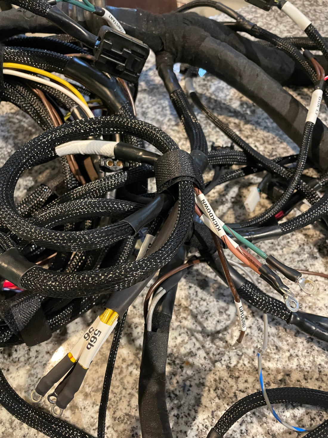 100% NEW MB W113 280SL LHD AUTO Main Harness 1970
