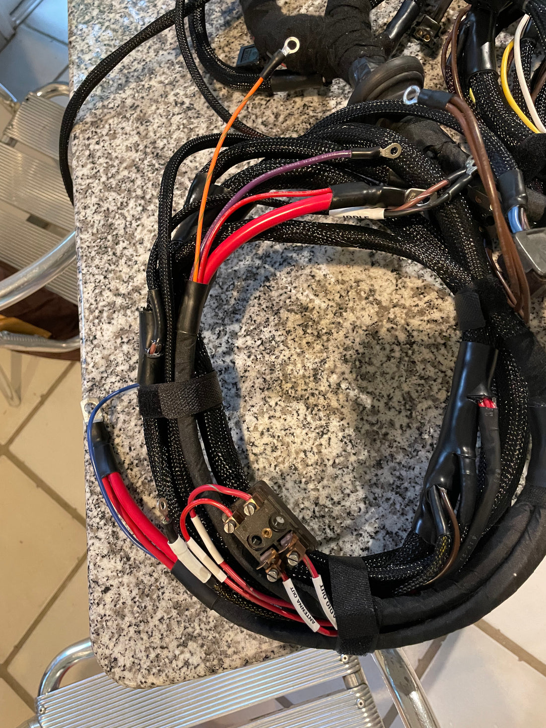 100% NEW MB W113 280SL LHD AUTO Main Harness 1970
