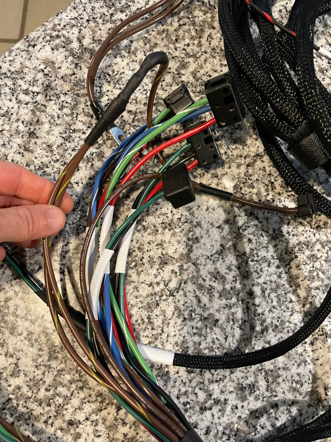100% NEW MB W108 Late Power windows harness