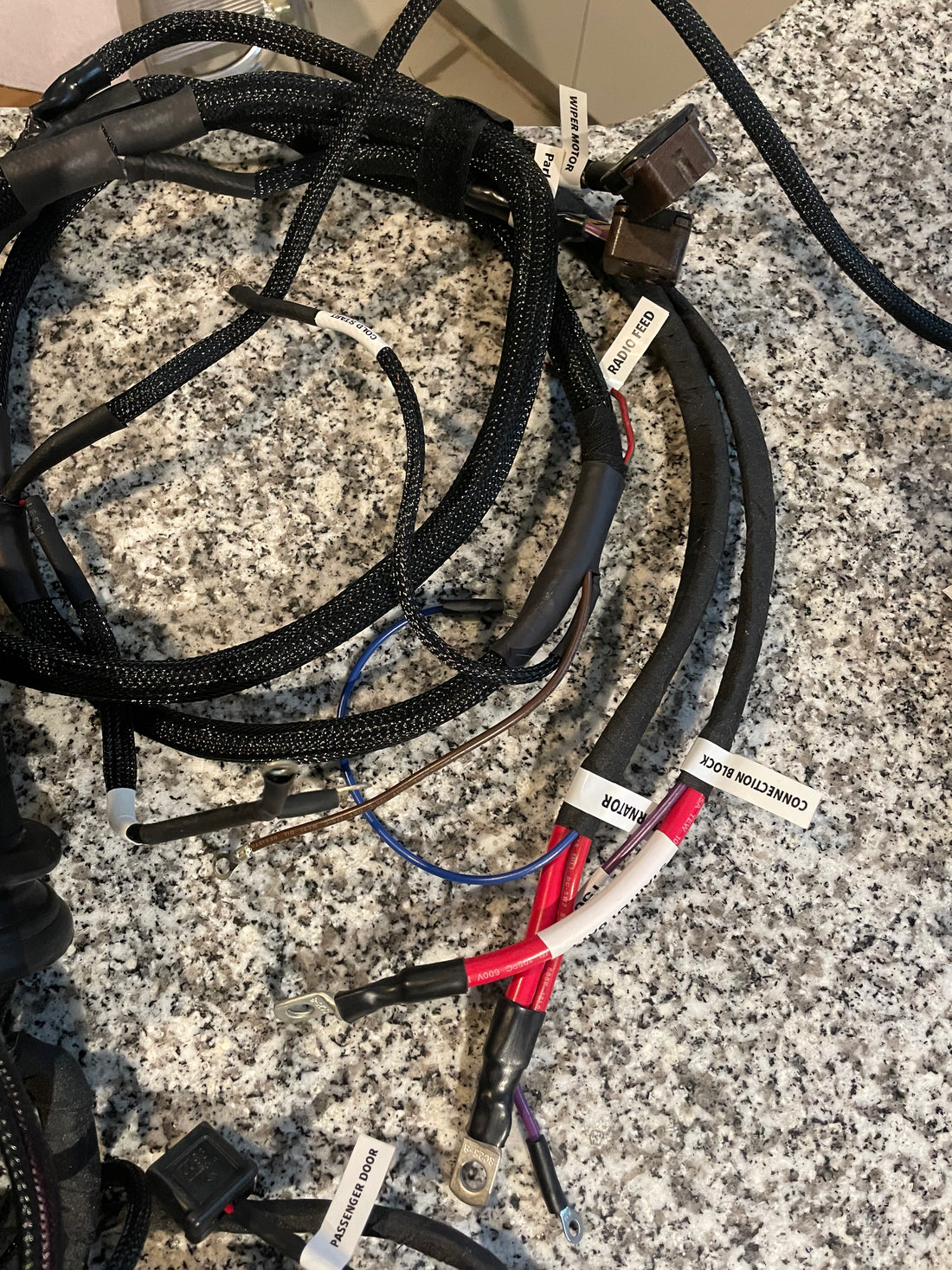 MB W113 280SL LHD AUTO Main Harness 1968