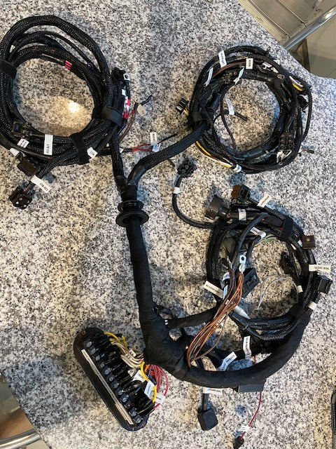 MB W111-280SE wiring harness general view
