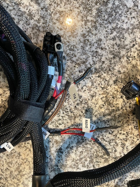 MB W111-280SE LOW GRILL Wiring harness LHD / AUTO