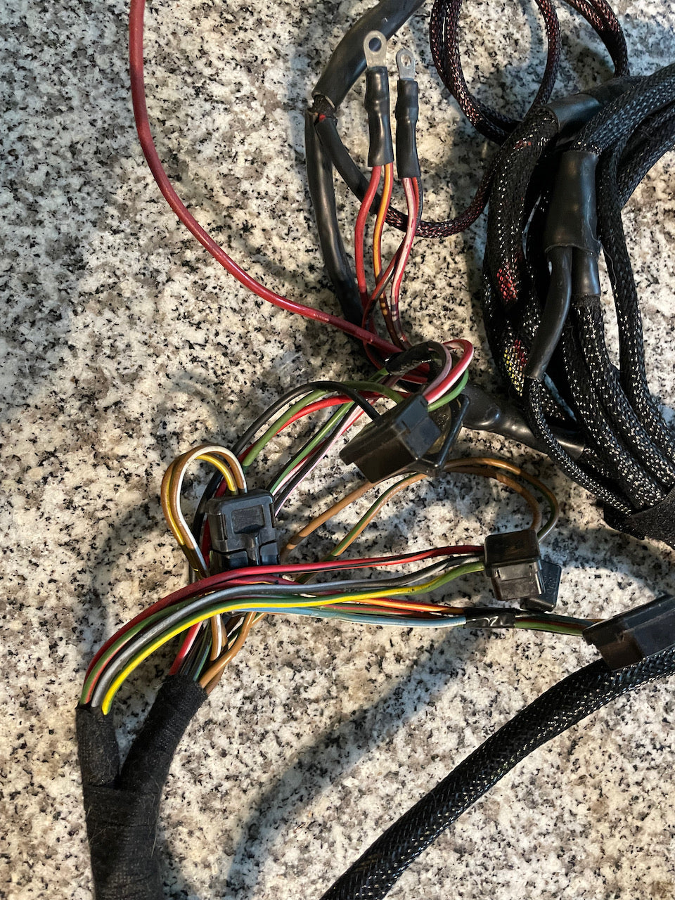 MB W108 Late Power windows harness plain
