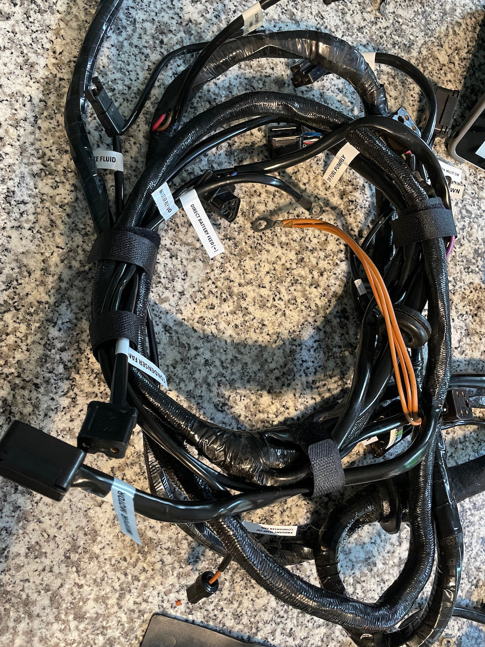 MB W111-280SE - 3.5 LOW GRILL  NOS Wiring harness LHD / AUTO