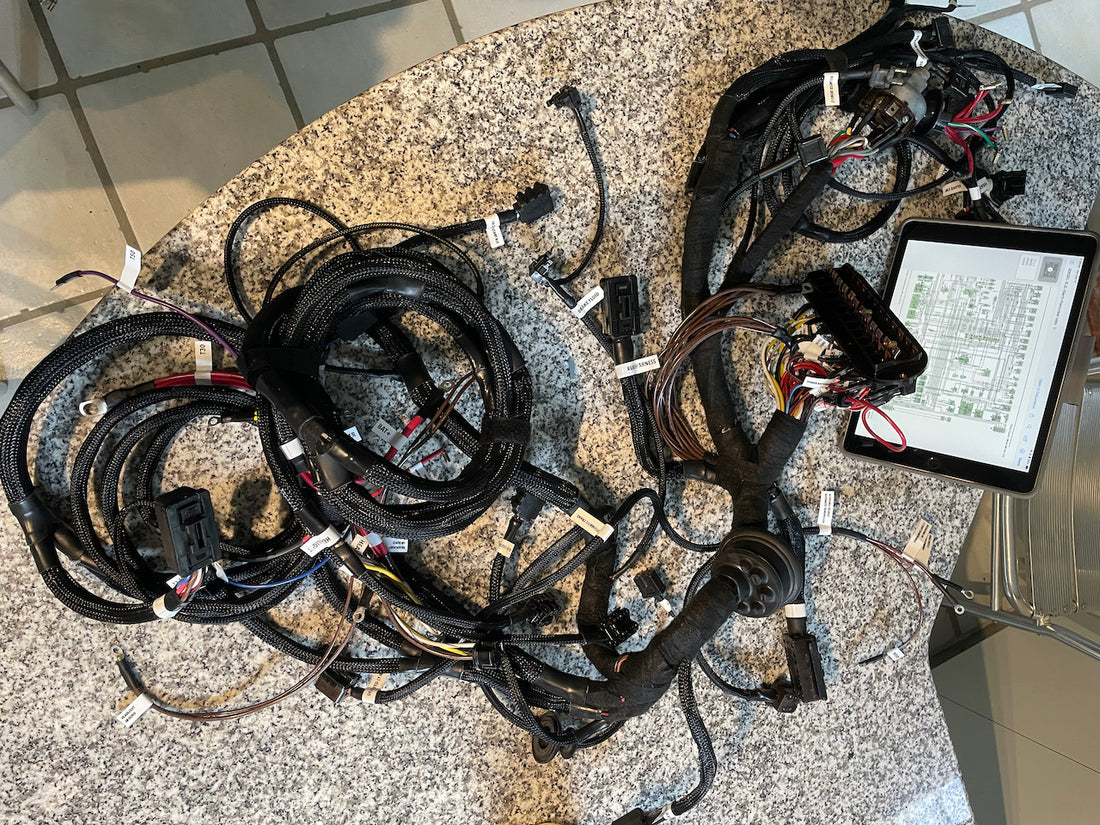 Mercedes W109-300SEL-6.3 Main Wiring Harness ONLY