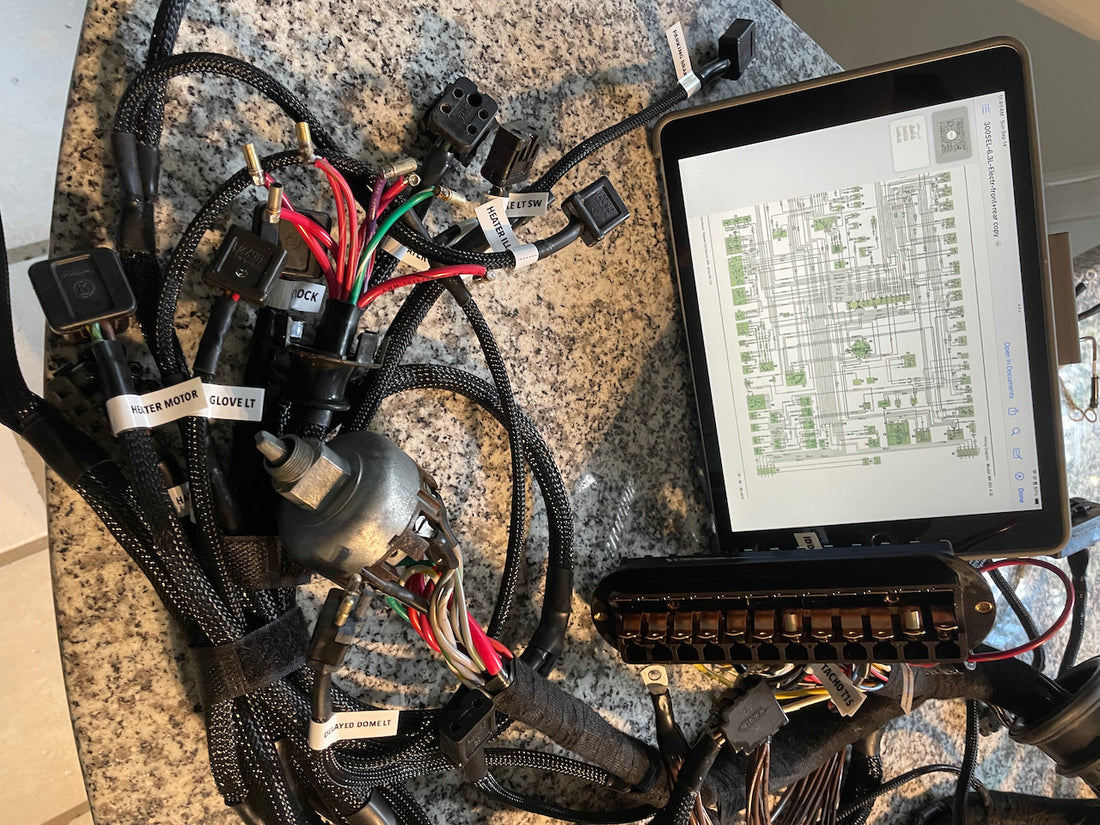Mercedes W109-300SEL-6.3 Main Wiring Harness ONLY