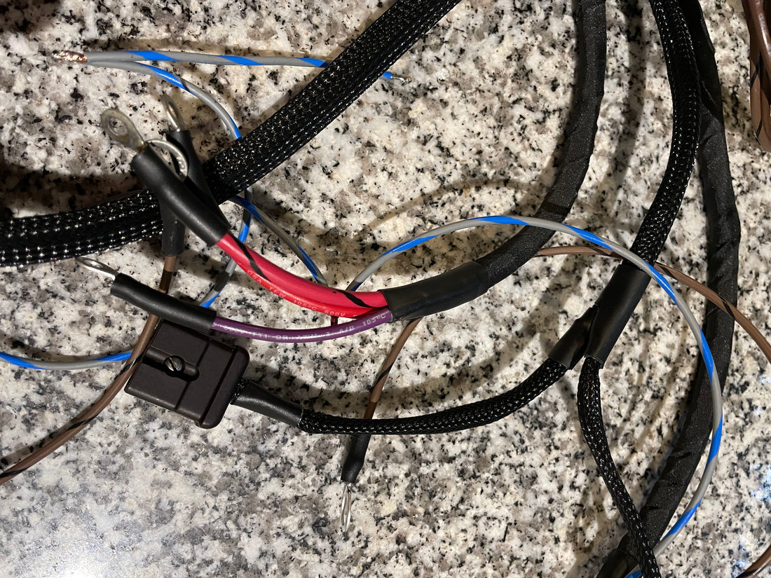 Ignition switch terminals early style